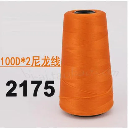 Fil de nylon à haute élasticité en polyester de 3000 mètres - Fil de surjet dense 200D pour rideaux, sous-vêtements et emballage décoratif