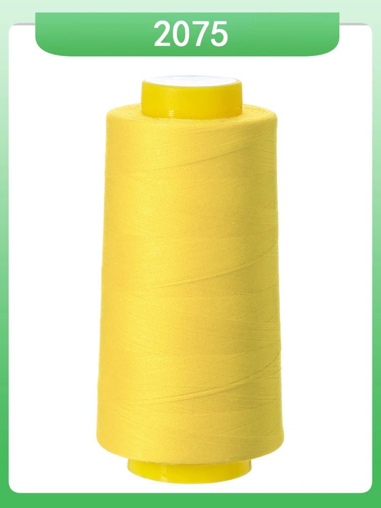 Fil à coudre ultra-fin 602-fil en polyester semblable à la soie à grande vitesse 60s/2 5000m, pour machine à broder et travaux d'aiguille délicats
