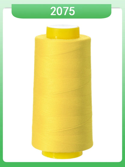 Fil à coudre ultra-fin 602-fil en polyester semblable à la soie à grande vitesse 60s/2 5000m, pour machine à broder et travaux d'aiguille délicats