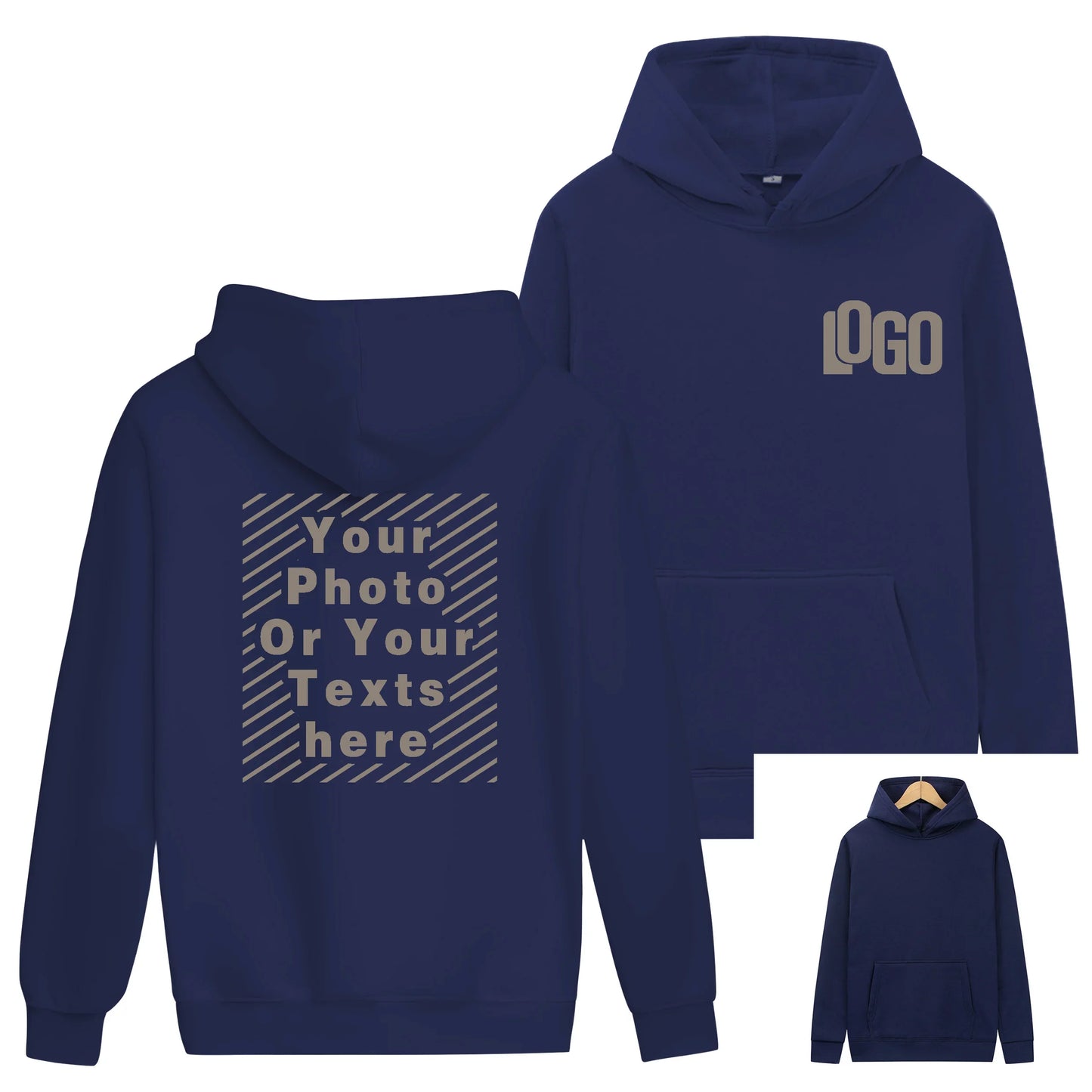 Sweats à capuche imprimés personnalisés pour hommes et femmes, vêtements décontractés amples, pulls à capuche à manches longues, streetwear personnalisé