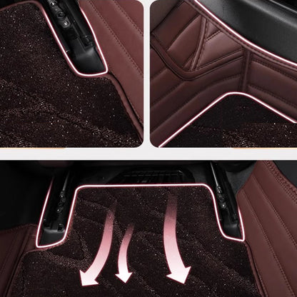 Pour Hyundai Genesis G80 2020-2023 GV60 GV80 tapis Auto Double couche tapis de sol de voiture personnalisés pied Coche accessoires doublures de sol