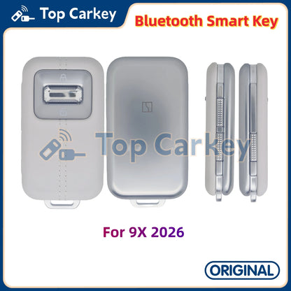 TopCarkey clé à distance intelligente Bluetooth d'origine pour GEELY ZEEKR 001 007 7X 009 2024 2025 2026 ZEEKR 9X 2026 clé Bluetooth de voiture