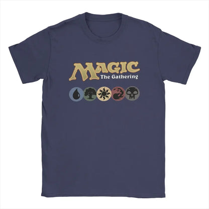 T-shirts en coton col rond à manches courtes T-Shirt grande taille vêtements jeux de magie rassemblement MTG T-Shirt hommes jeux de cartes Vintage 100% nouveau