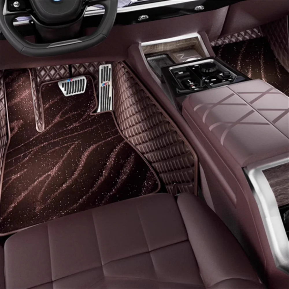 Pour Hyundai Genesis G80 2020-2023 GV60 GV80 tapis Auto Double couche tapis de sol de voiture personnalisés pied Coche accessoires doublures de sol