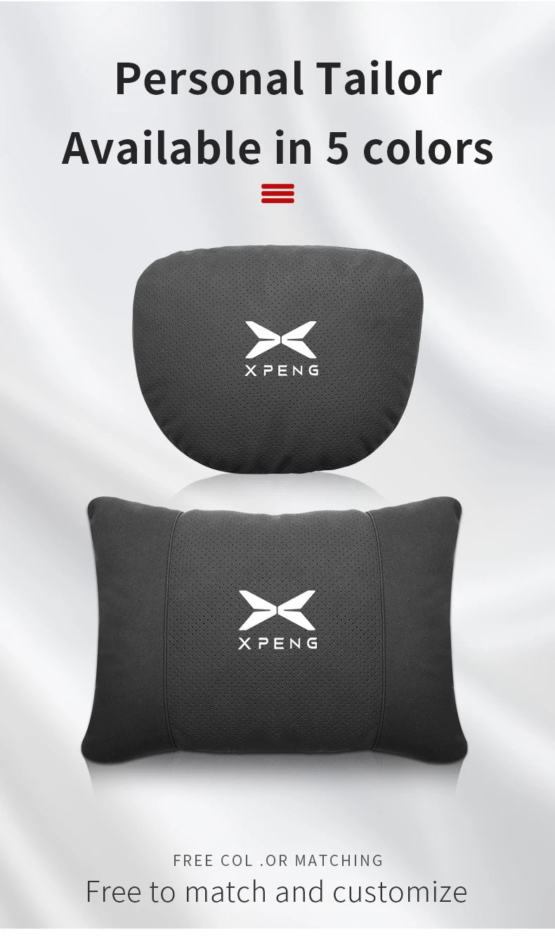 XPENG P5 P7 G3 G6 G9 X9 N5 F57 BETA appui-tête de voiture soutien du cou siège coussin lombaire respirant doux oreiller de cou accessoires automobiles