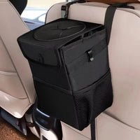 Poubelle de voiture Portable, boîte de rangement pliable, organisateur de véhicule multifonctionnel, poubelle de voiture, poubelle de rangement compacte pour l'intérieur de la voiture