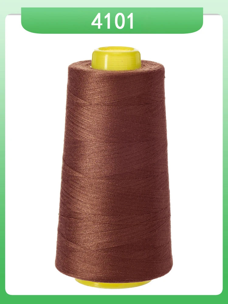 Fil à coudre ultra-fin 602-fil en polyester semblable à la soie à grande vitesse 60s/2 5000m, pour machine à broder et travaux d'aiguille délicats