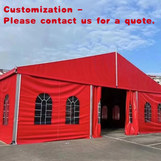 Personnalisé. Personnalisable grande fête chapiteau de mariage magasin commercial tente cadre Transparent grande toile événements en plein air taille personnalisée Trad