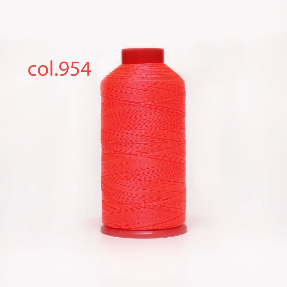 TEX 70 fil collé en Nylon 0.3MM robuste résistance à la rupture rembourrage en cuir chaussures toile point de couture 210D/3 1500 mètres