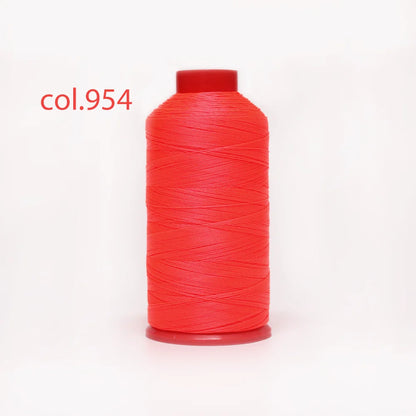 TEX 70 fil collé en Nylon 0.3MM robuste résistance à la rupture rembourrage en cuir chaussures toile point de couture 210D/3 1500 mètres