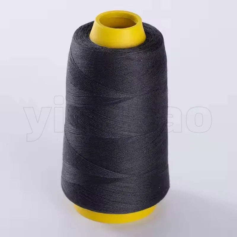 Fil à coudre en Polyester solide et Durable, 1300 Yards/rouleau, Machine à coudre professionnelle, broderie, outils de couture à domicile