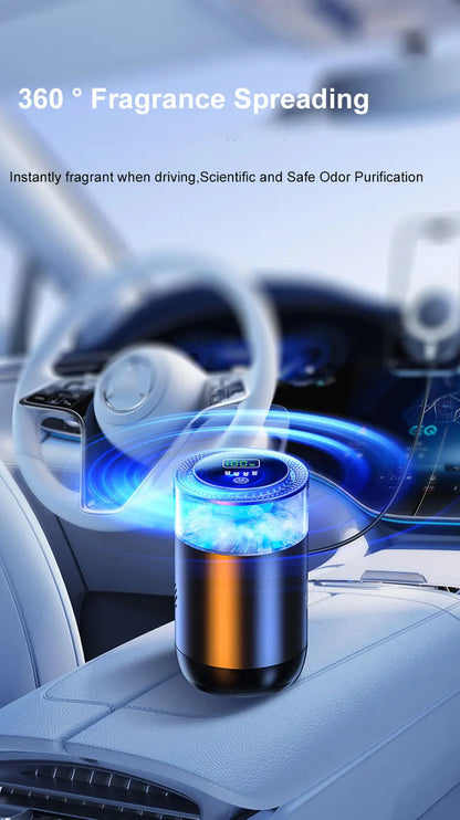 Désodorisant aromatique pour voiture, diffuseur de véhicule créatif, lumière ambiante, brume de nuage, parfum, arôme de voiture électrique, bon odeur, cadeau pour la maison