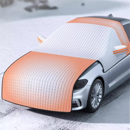 Housse de protection contre la neige pour voiture, pour l'extérieur, demi-enveloppé, imperméable, Protection contre la glace, pour berline SUV, hiver