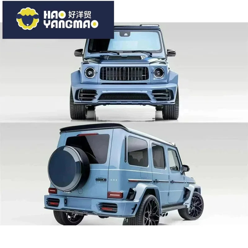 Kit carrosserie en fibre de carbone moulé avec précision, résistant aux UV, pour Mercedes-Benz Classe G W464