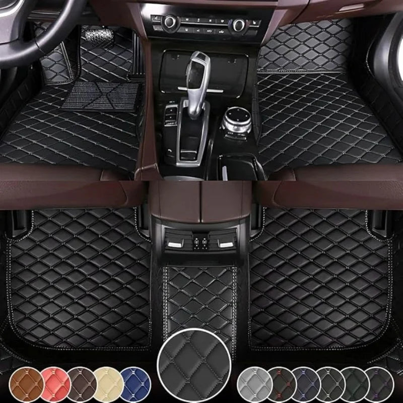 Tapis de sol personnalisés pour Nissan Qashqai 2020-2023 2016-2019 TIIDA 2011-2015 2016-2023, couverture complète, doublures de sol de luxe