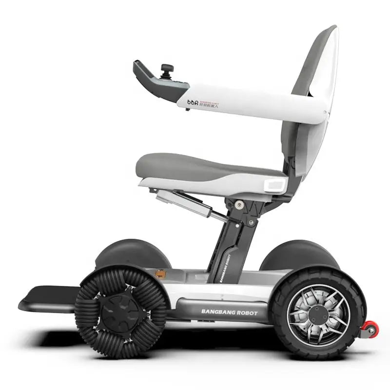 Chaise électrique à mobilité lourde avec mobilité électrique à 4 roues pour personnes âgées avec contrôleur intelligent