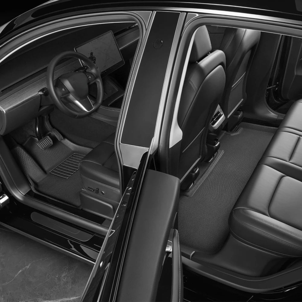 Tapis de sol imperméable et antidérapant, pour intérieur de voiture Tesla modèle 3 2021 – 2024 Highland 2025, entièrement entouré, spécial XPE