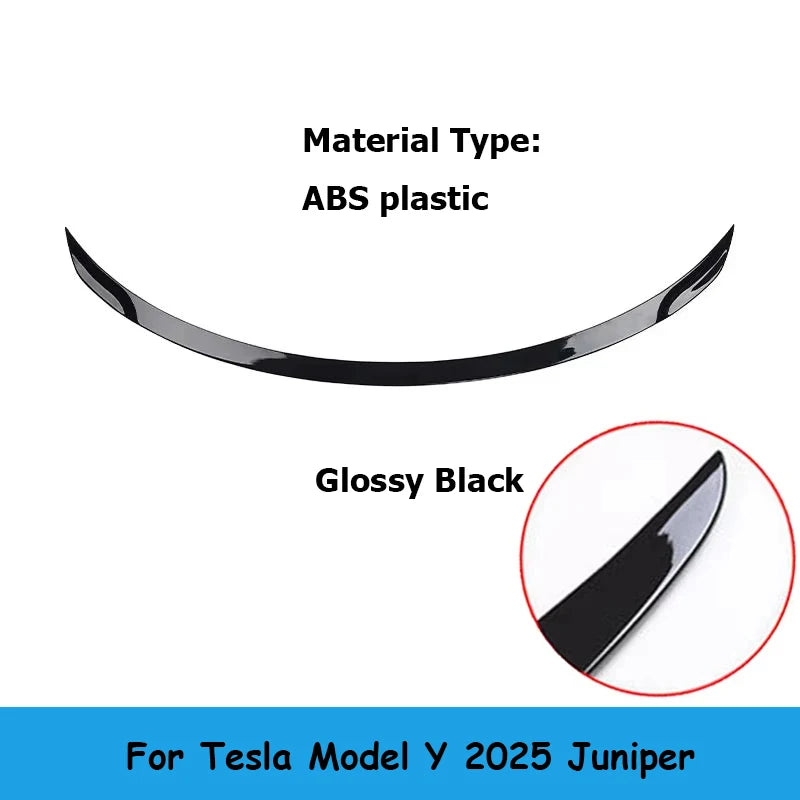 Becquet en Fiber de carbone ABS pour Tesla modèle Y 2025 2026 Juniper Performance modèle 3 2023-2025 2026, accessoires extérieurs des Highlands