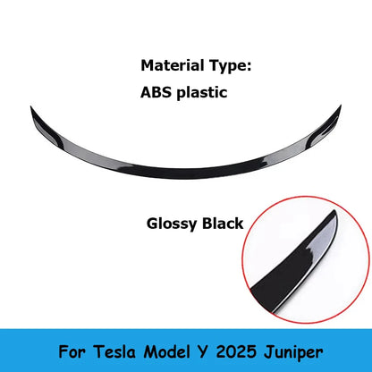 Becquet en Fiber de carbone ABS pour Tesla modèle Y 2025 2026 Juniper Performance modèle 3 2023-2025 2026, accessoires extérieurs des Highlands