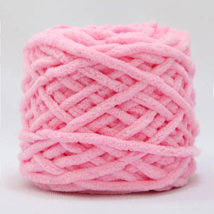 Fil à tricoter Chenille 100g/boule, ligne de bande de glace douce, fil de coton, fil de laine pour bricolage, écharpe à tricoter à la main, laine épaisse, vente en gros