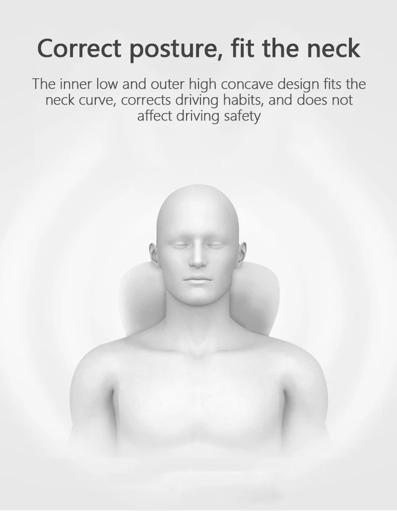 Oreiller cervical électrique pour voiture, vibration valide, support de voiture intelligent, coussin lombaire, siège, sauna, repos du dos