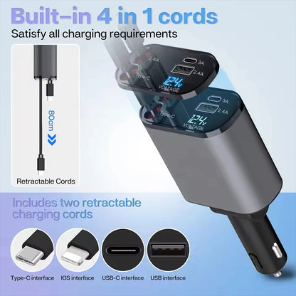 Chargeur de voiture USB type C, convertisseur de prise de charge rapide pour LYNK & CO 01 EM-P EM-F 02 Hatchback 03 05 06 PHEV 08 09 MHEV