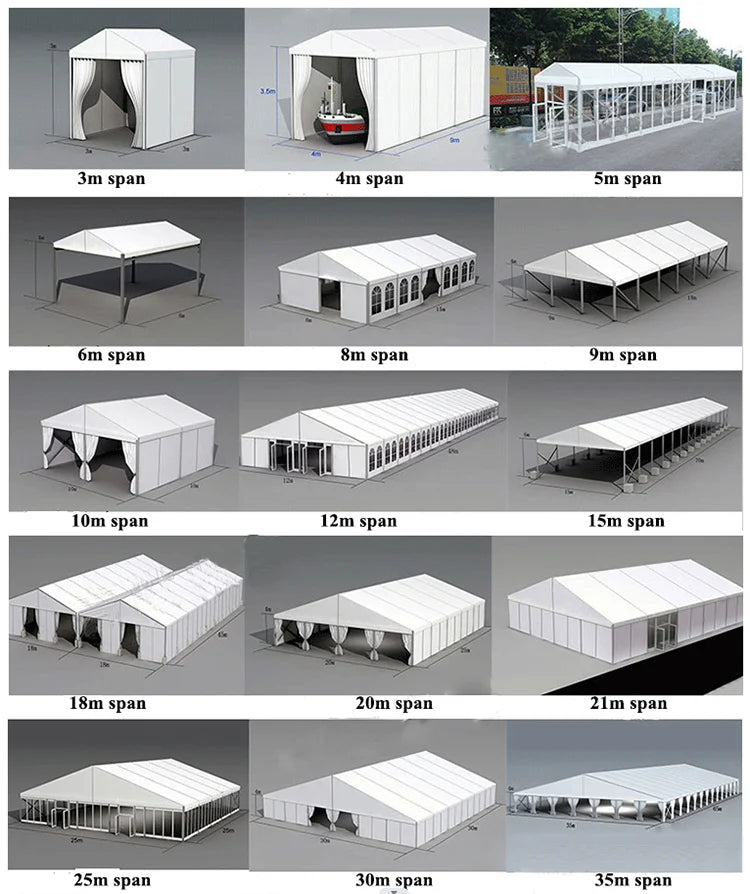Grande tente extérieure pour fête de mariage, événement d'exposition commerciale pour 200 400 600 personnes, grand chapiteau à vendre, offre spéciale
