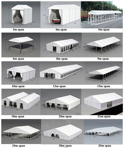 Grande tente extérieure pour fête de mariage, événement d'exposition commerciale pour 200 400 600 personnes, grand chapiteau à vendre, offre spéciale