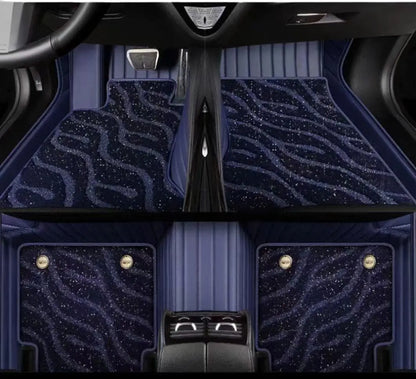 Tapis de pied de voiture en cuir, vente directe en gros