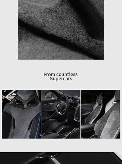 Autocollant de couverture de coffre de changement de vitesse de voiture, en Alcantara, anti-rayures, accessoires de réglage intérieur, pour Mitsubishi Outlander 2023