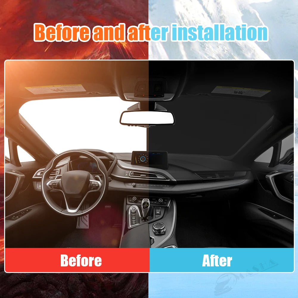 Pare-soleil de pare-brise de voiture pour BYD SEAL EV 2022 2023 2024, pare-soleil réflecteur offrant Protection pour accessoires de joint intérieur de voiture