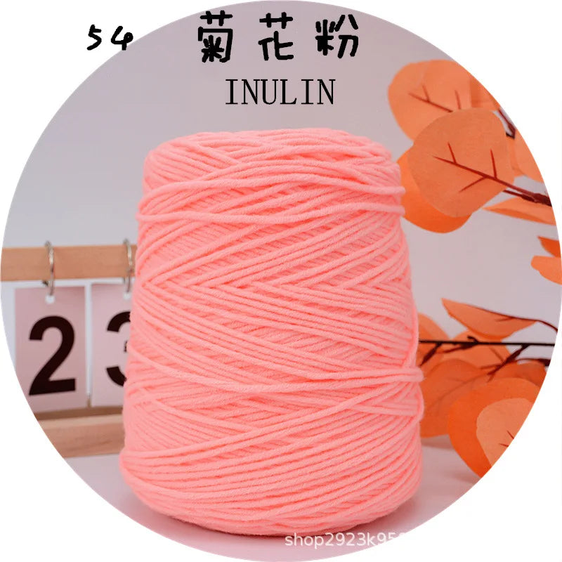 Pistolet à touffeter spécial 400g, 8 brins de coton au lait, ligne de saillie acrylique, broderie, tapis de coussin, fil de touffetage personnalisé