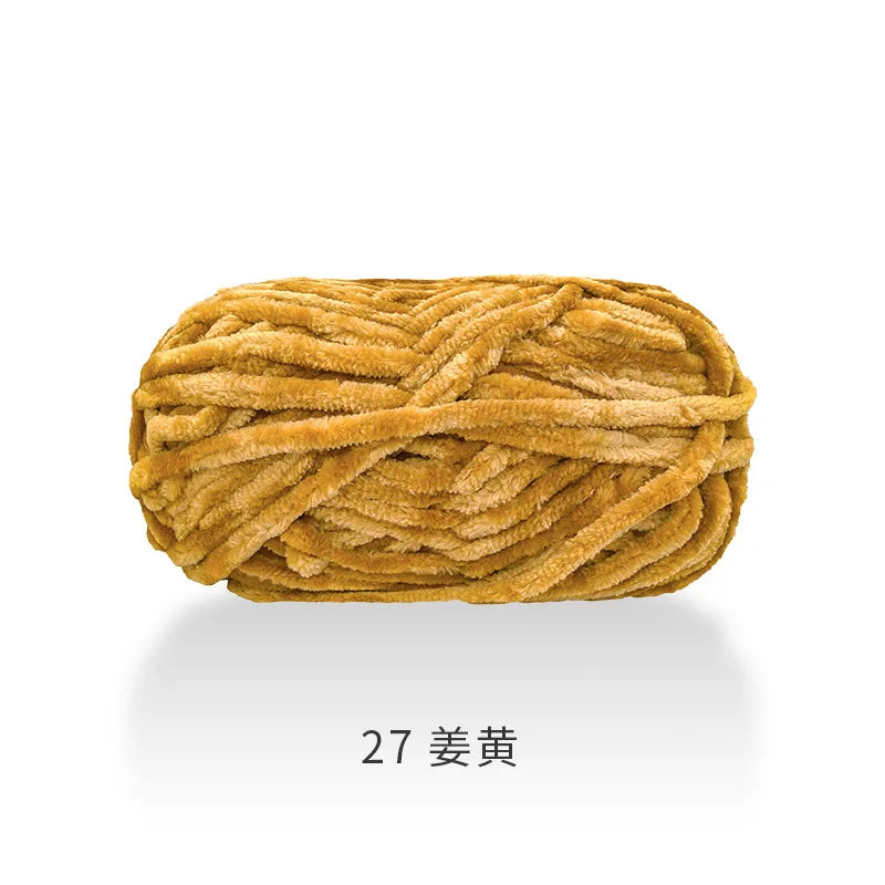 Fil à tricoter 100g, fil de glace douce, fil de coton tricoté à la main pour écharpe, Crochet de bricolage tricoté à la main
