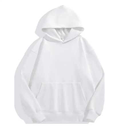 500GSM poids lourd mode hommes sweats à capuche nouveau automne hiver décontracté épais coton hommes haut couleur unie sweat à capuche mâle