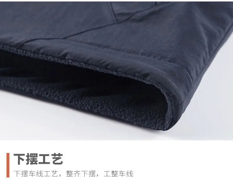 Gilet en polaire d'extérieur pour hommes, pull en polaire brossé, veste épaisse, vêtements Double face, automne et hiver 2025