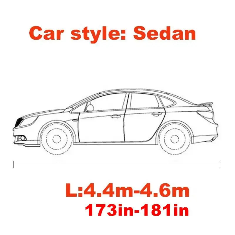 Housse de voiture extensible universelle, résistante au soleil, coupe-vent, anti-poussière, résistante aux rayures, Protection UV pour voiture de sport, berline, SUV, style de beauté