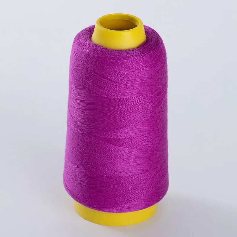 Fil à coudre en Polyester solide et Durable, 1300 Yards, Machine à coudre professionnelle, broderie à domicile, couture, réparation