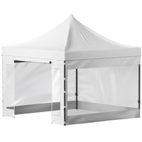 SucceBuy 10x10 Pop Up auvent tente extérieure dix avec parois latérales amovibles et sac à roulettes abri portable instantané pour camp de fête