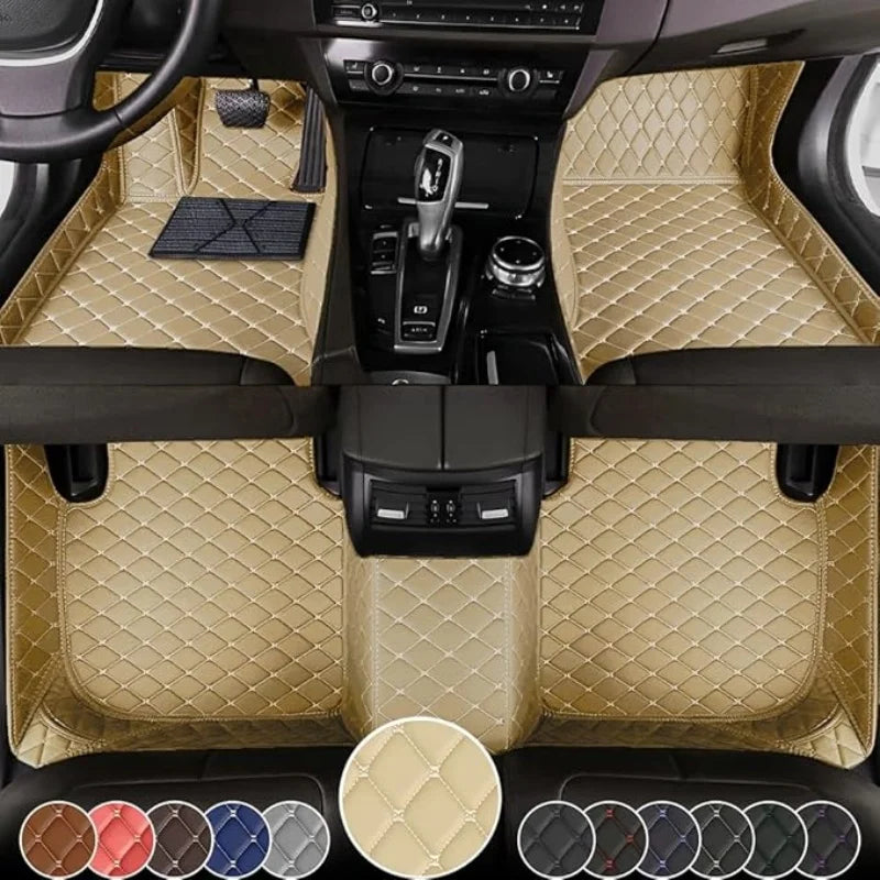Tapis de sol en cuir personnalisé pour BMW Série 3, F30, F31, Touring F34, IGHTG20, 20-23, Couverture complète, Auto, Doublures de sol de luxe