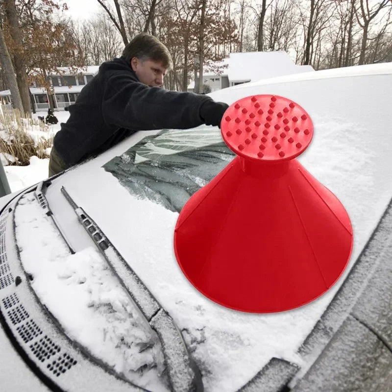Grattoir à neige pour pare-brise, outil d'élimination du glace, grattoir à glace pour voiture, pelle d'élimination du glace, 1 pièce