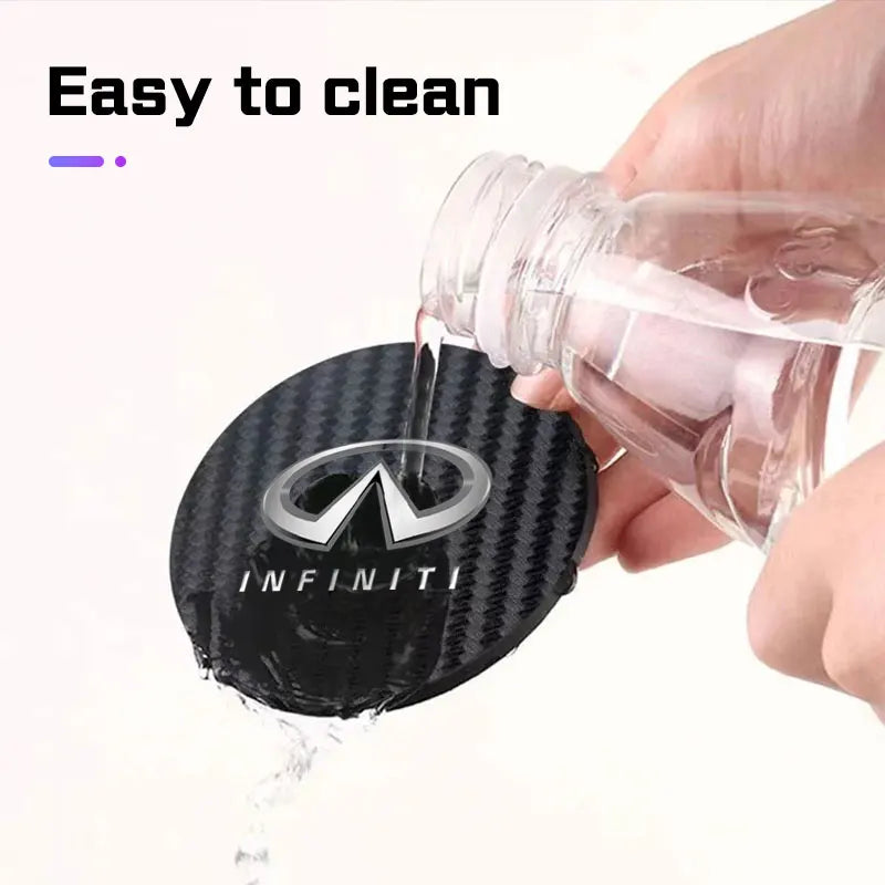Coussin antidérapant pour tasse d'eau de voiture, 2 pièces, pour Infiniti Q50 Q60 Q70 QX50 QX60 QX70 G25 EX FX JX35, porte-bouteille, accessoires