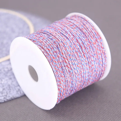 Corde de coton pour macramé, ficelle, ficelle, fil, artisanat, couture, tentures murales faites à la main, bohème, fête de mariage, décoration d'intérieur, 1.2mm, 37m