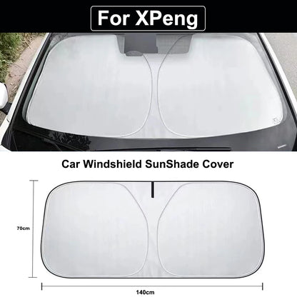 Pare-soleil de pare-brise de voiture pour XPeng Xiaopeng, P5, P7, G9, G3i, Smart 4, anti-UV, accessoires de voiture