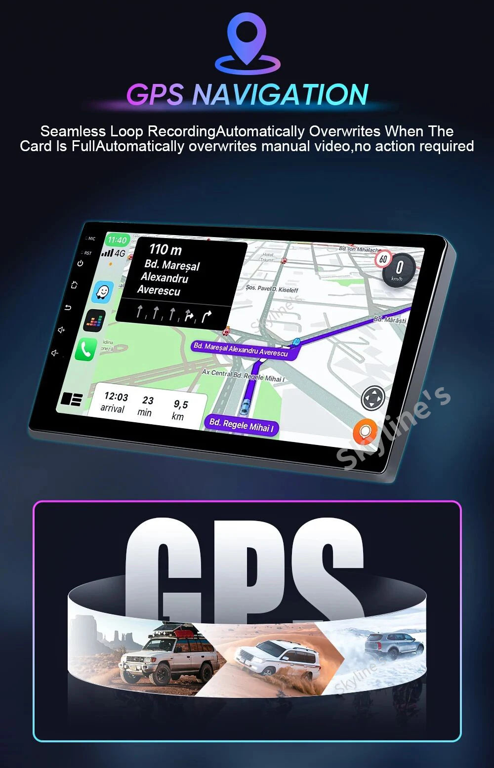 Autoradio Android 15 pour Peugeot 207 CC 207CC 2006 - 2015 sans fil Carplay Android Auto stéréo lecteur multimédia WiFi 4G 2 Din