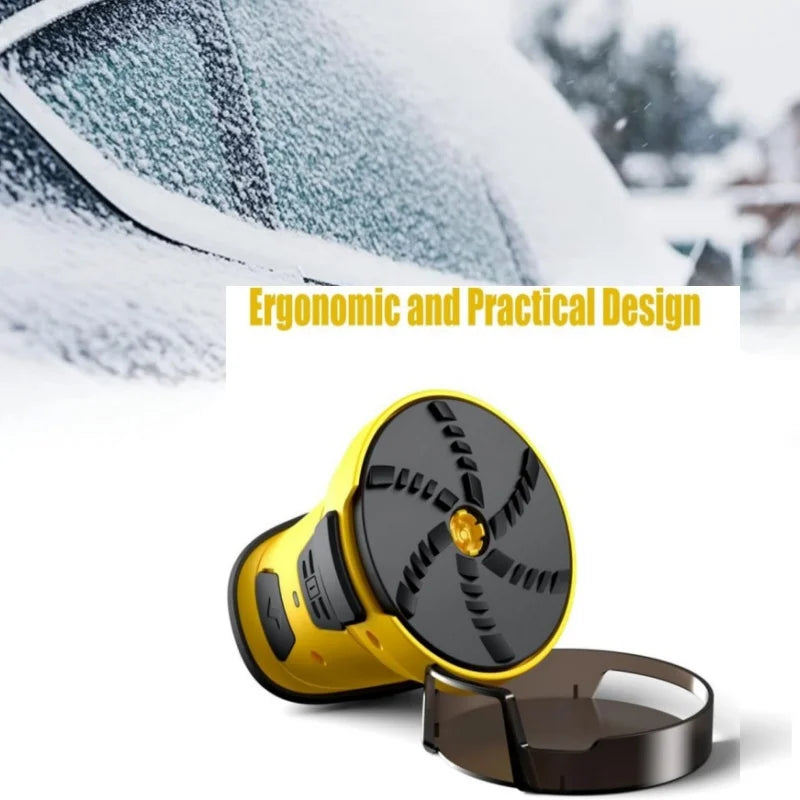 Grattoirs à glace électriques pour voiture, pare-vent, grattoir à neige portatif pour voiture, outil De glace électrique portatif Rechargeable par USB
