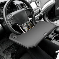 Table de voiture Portable universelle, volant, manger du travail, boisson, café, plateau porte-articles, ordinateur Portable, support de bureau, siège