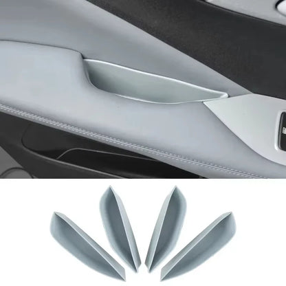 Boîte de rangement multifonctionnelle et Durable pour porte intérieure avant et arrière de voiture, 4 pièces, Protection de mouette BYD, accessoires de rangement étanches