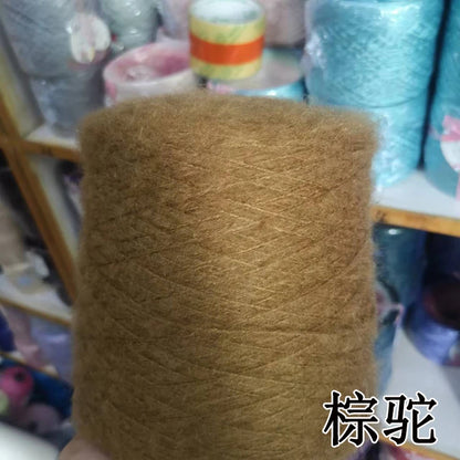 1 régiment de 500 grammes de laine Mohair ultra douce près du corps sans collant, foulards tricotés à la main, fil de pull