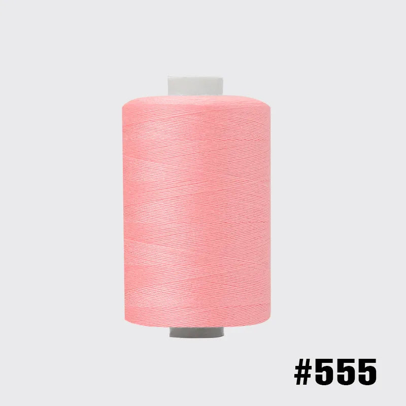 Bobine de fil à coudre 1000 polyester pour maison – broderie, point de croix, 402 yds