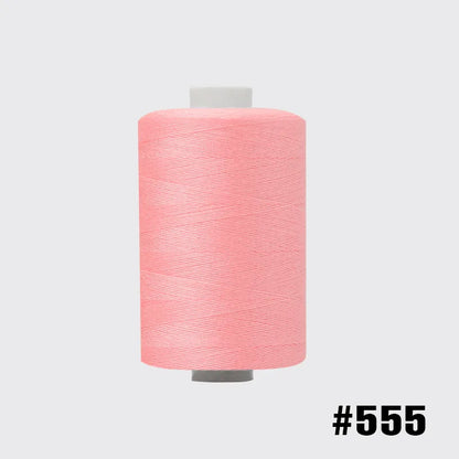 Bobine de fil à coudre 1000 polyester pour maison – broderie, point de croix, 402 yds